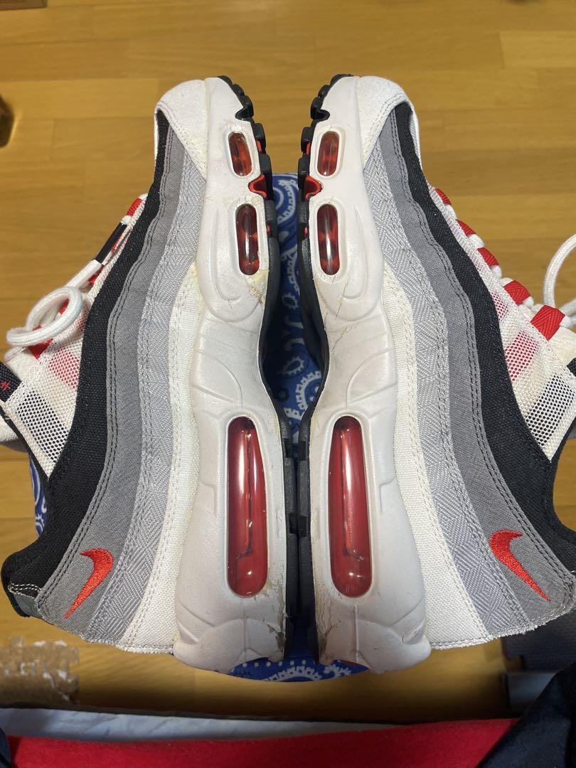 【セール 登場から人気沸騰】 sakura 95 Max Air Nike QS メルカリ - 27 ナイキ 桜 赤グラデ 靴