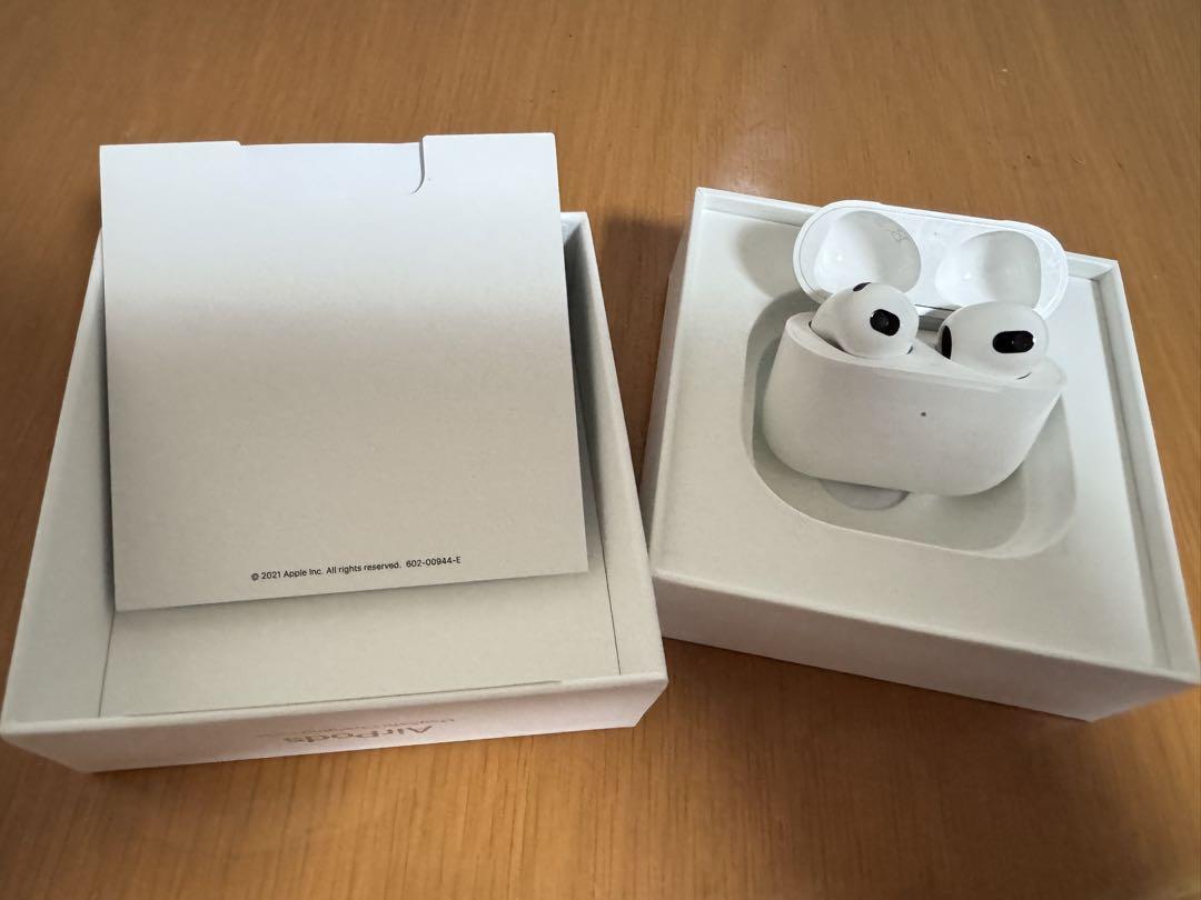 (A1)未開封AirPods (第3世代) 本体 MagSafe Apple AirPods (3rd Gen) with MagSafe Charging Case - Walmart.com