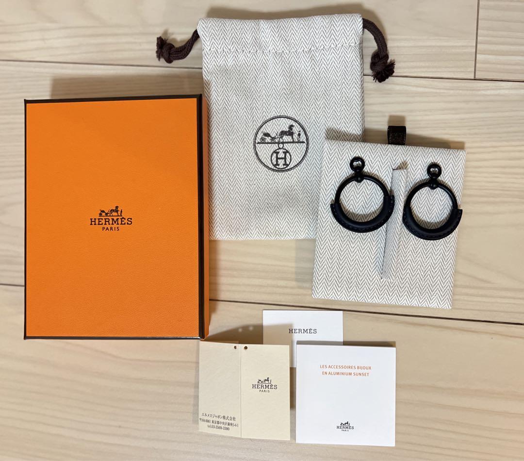 新品未使用 エルメス HERMES  ピアス ループ PM