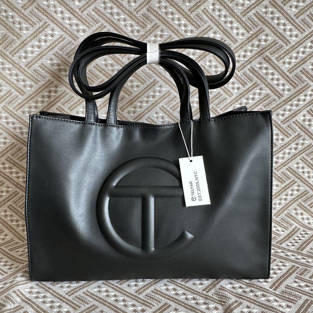 新品 Telfar テルファー スモール ショッピングバッグ ブラック Mサイズ