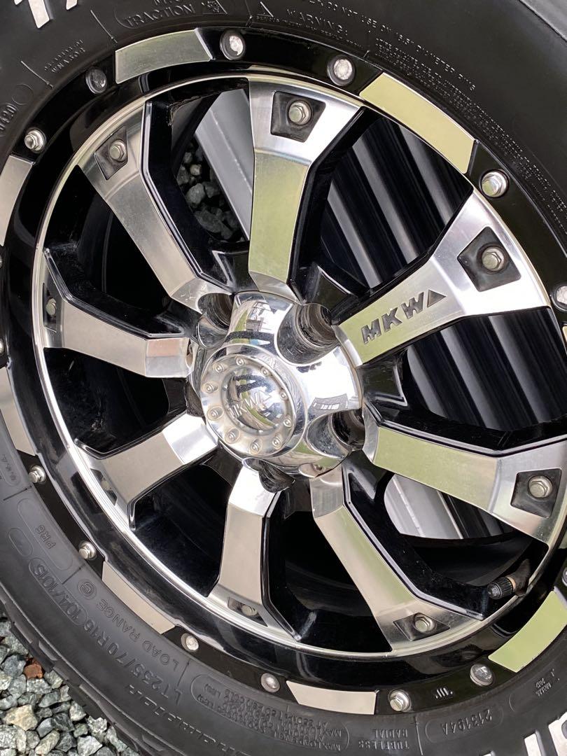 MKW MK-46 BFグットリッチ235/70 R16 タイヤ♪デリカD5など