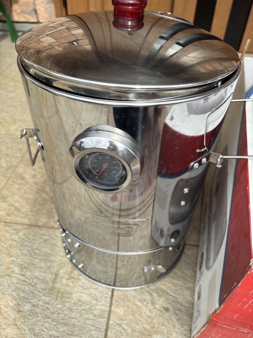 バーベキュー・調理用品 Coleman Stainless Smoker II