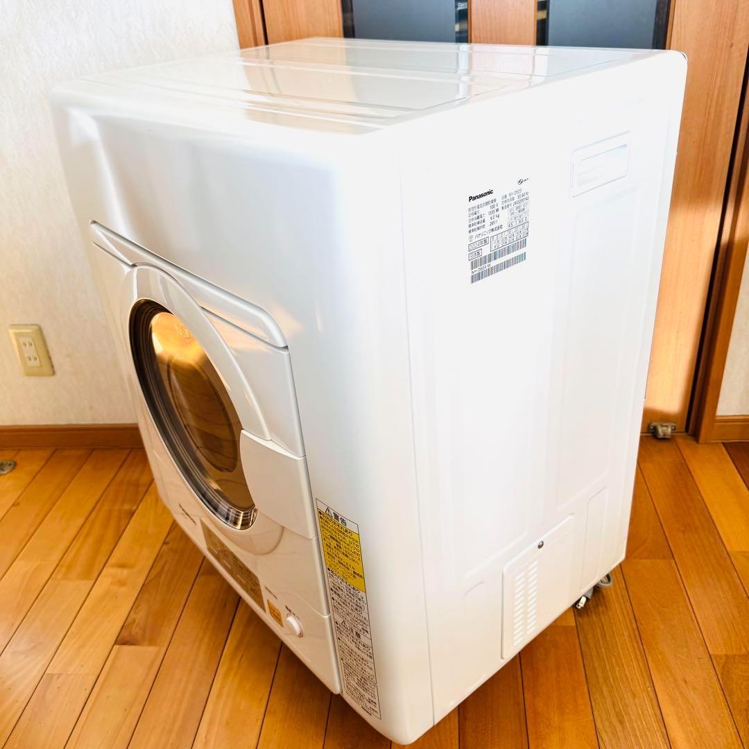 【美品】パナソニック 衣類乾燥機 NH-D603 6kg 高年式　24年製 美品】パナソニック 衣類乾燥機 NH-D603 6kg 高年式 24年製