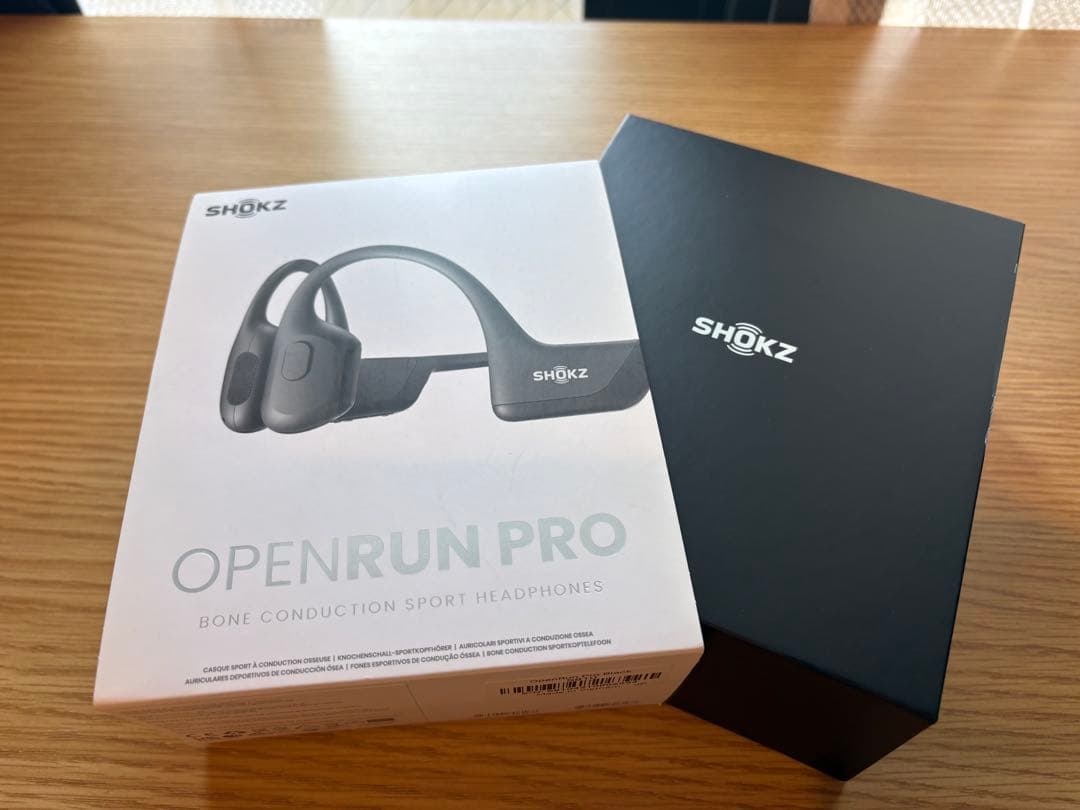 SHOKZ OPENRUN PRO 骨伝導イヤホン 動作 済Shokz