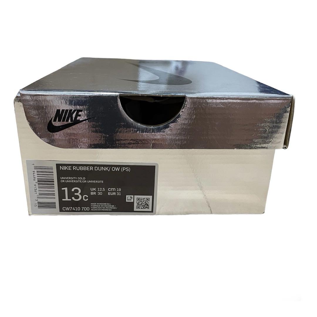RUBBER DUNK/OW CW7410-700 オフホワイト ラバーダンク