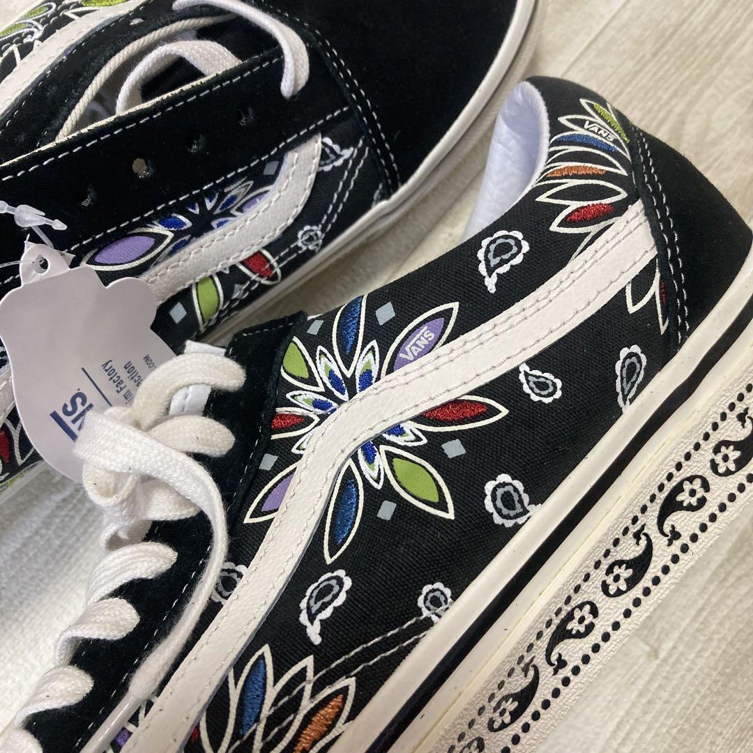 28.5㎝ vans ペイズリー柄 アナハイム オールドスクール