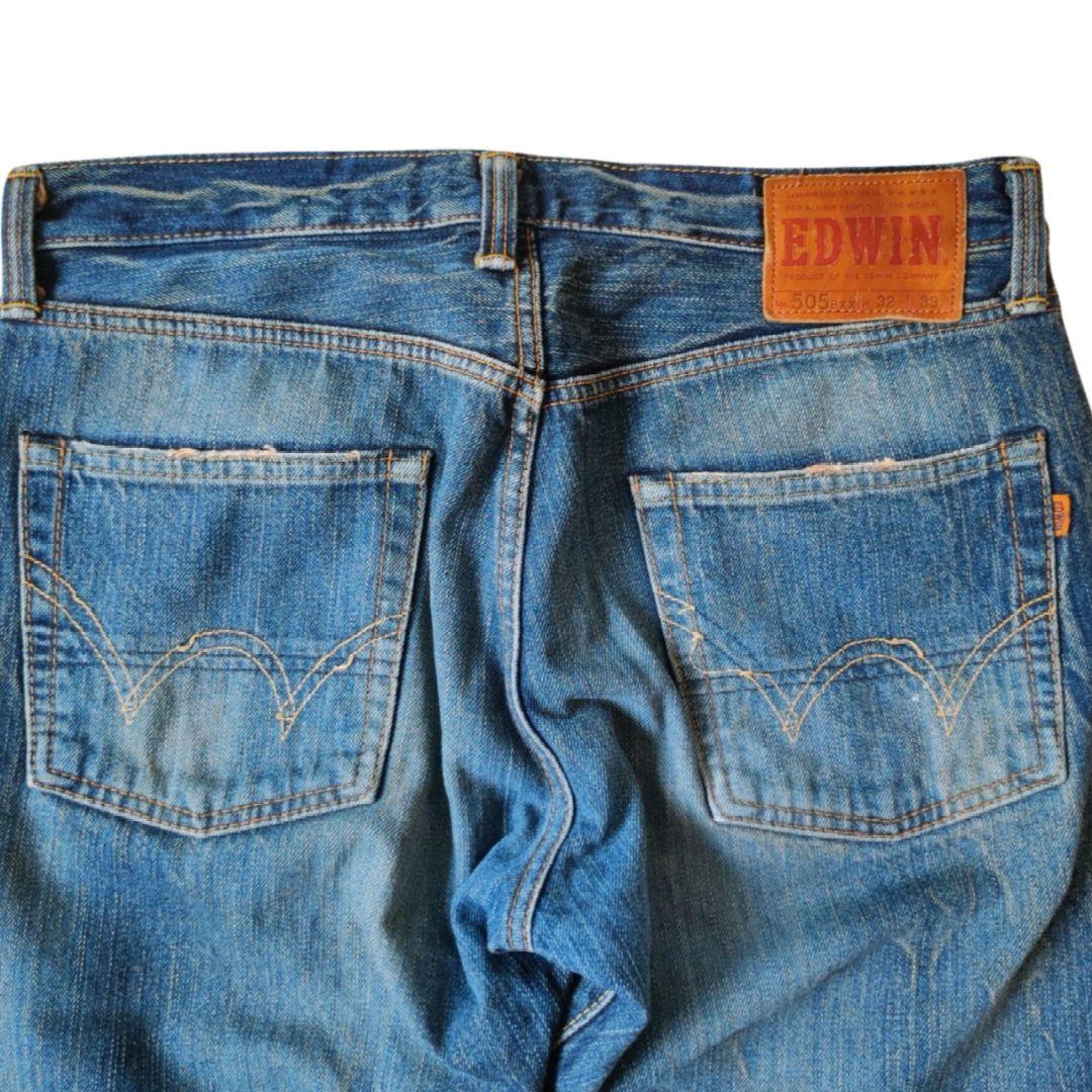 EDWIN　32　archive　fade　selvedge　straight