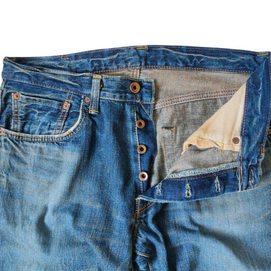 EDWIN　32　archive　fade　selvedge　straight