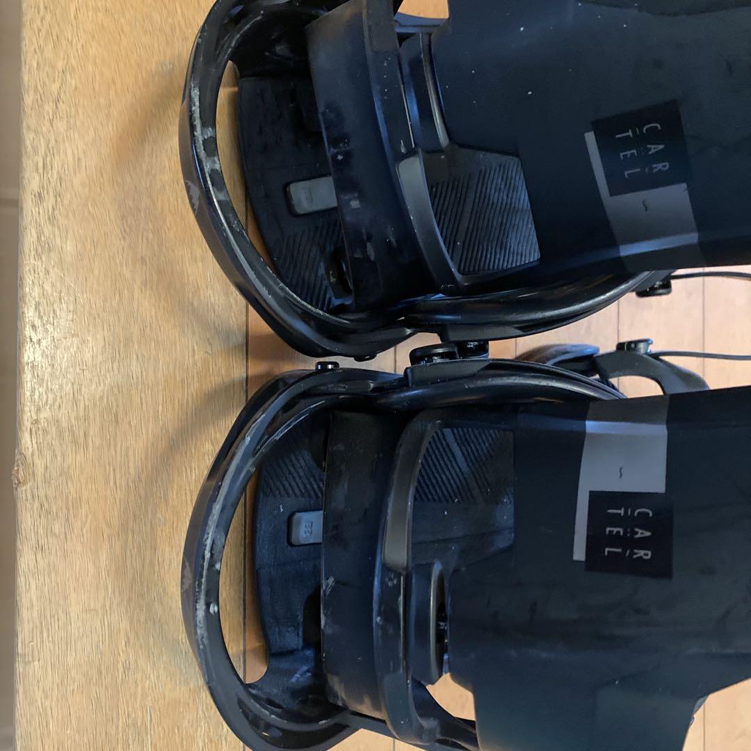 トックソ BURTON Cartel ブラック ビンディング