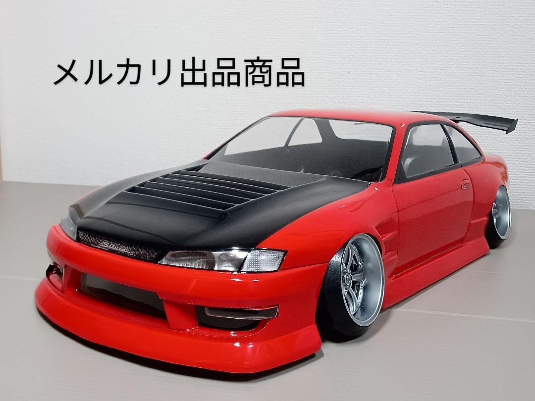 ラジコンボディ　カスタムボディNO.17　シルビアS14 Amazon | NISSAN シルビア S14 (BN Sports公認)クリアボディ