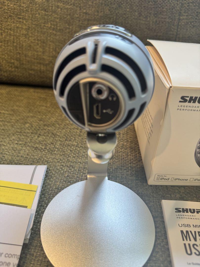 配信機器・PA機器・レコーディング機器 SHURE MV5