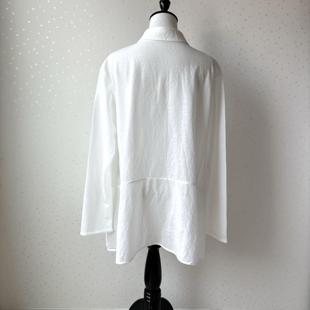 極美品】センソユニコ 萌 MOYURU コットンシャツ オーバーサイズ