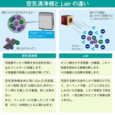 値下げ!J.AIR 空気活性清浄機室内環境をウイルスから守り付着菌も除菌日本製