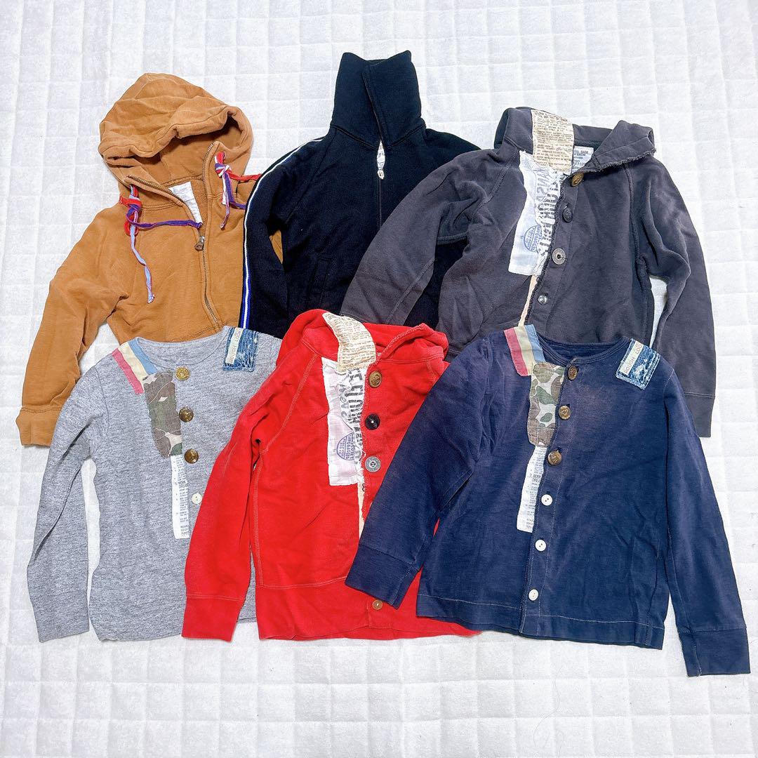 GO TO HORLLYWOOD パーカー ロンT ６枚セット 120