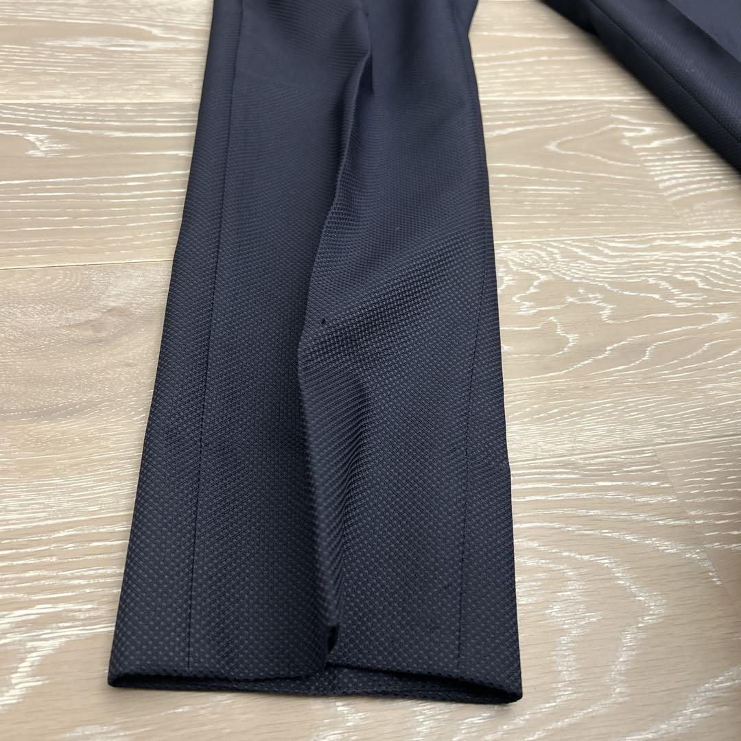 【美品】マッキントッシュフィロソフィー　トロッター　セットアップ　ネイビー