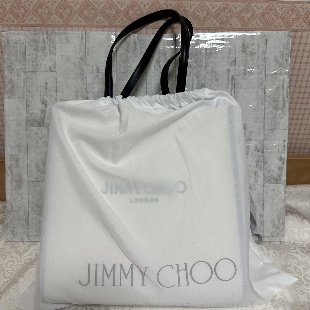 JIMMY CHOO キャンバス地トートバック 画像10