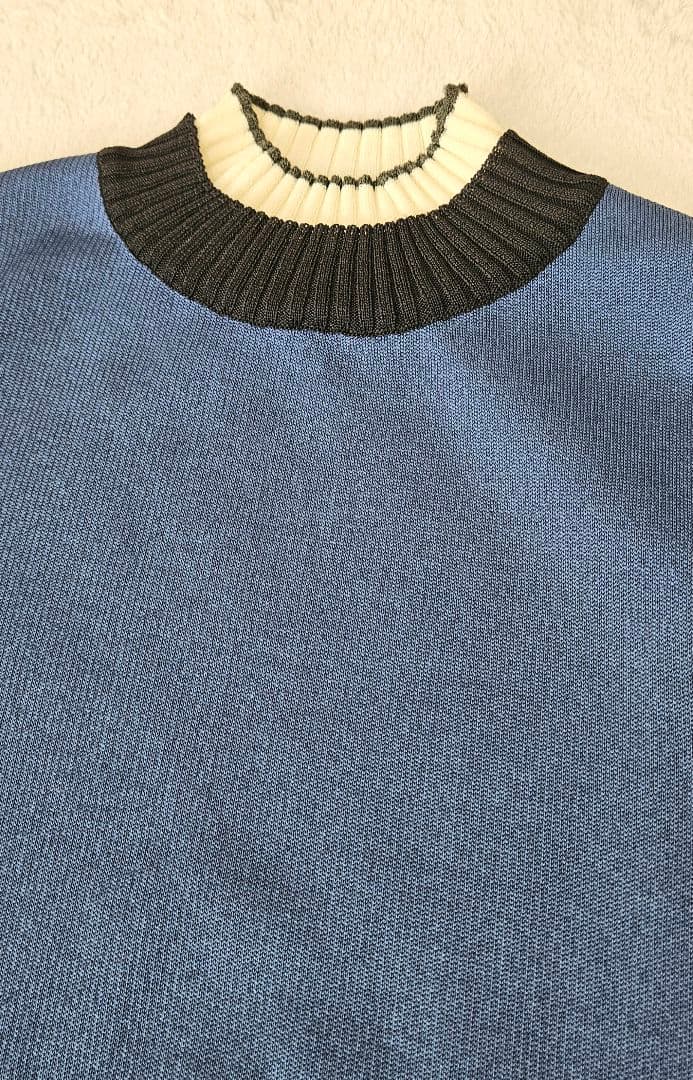 【最終価格】⭐ユナイテッドトウキョウ バイカラーニットプルオーバー 【最終価格】⭐ユナイテッドトウキョウ バイカラーニットプルオーバー