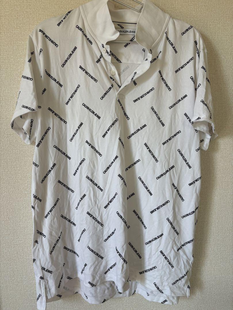 CALVIN KLEIN JEANS ロゴプリントシャツ XL