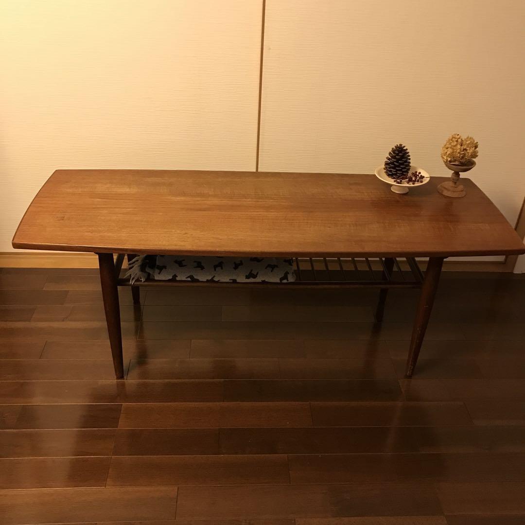 karf カフェテーブル アンティーク デンマーク ローテーブル 画像1