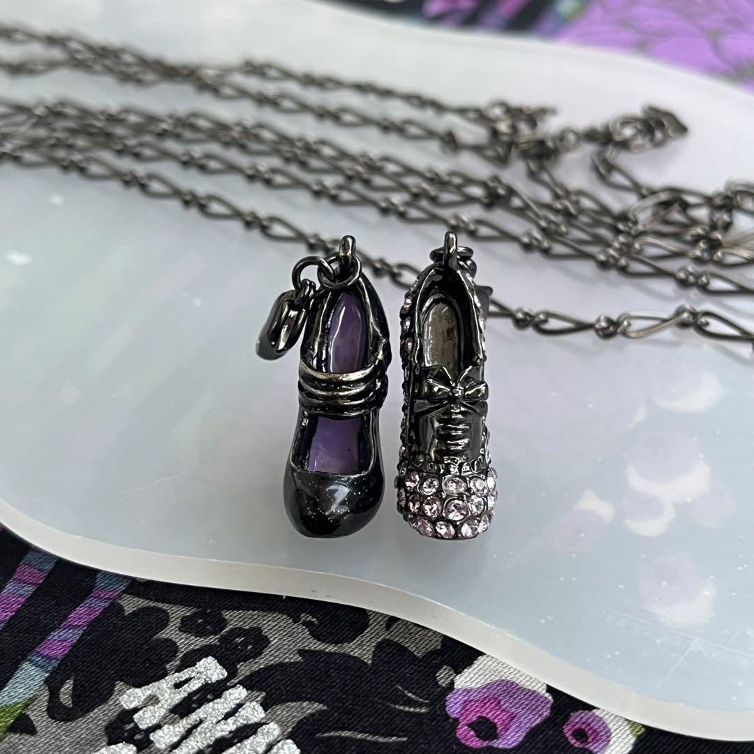 アナスイ ANNA SUI ネックレス 猫脚 ヒール