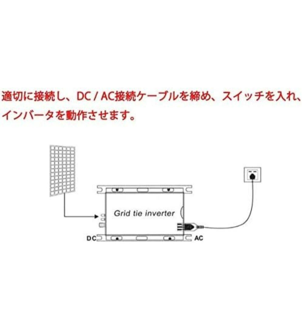 MPPT 600Wソーラーグリッドタイインバーター