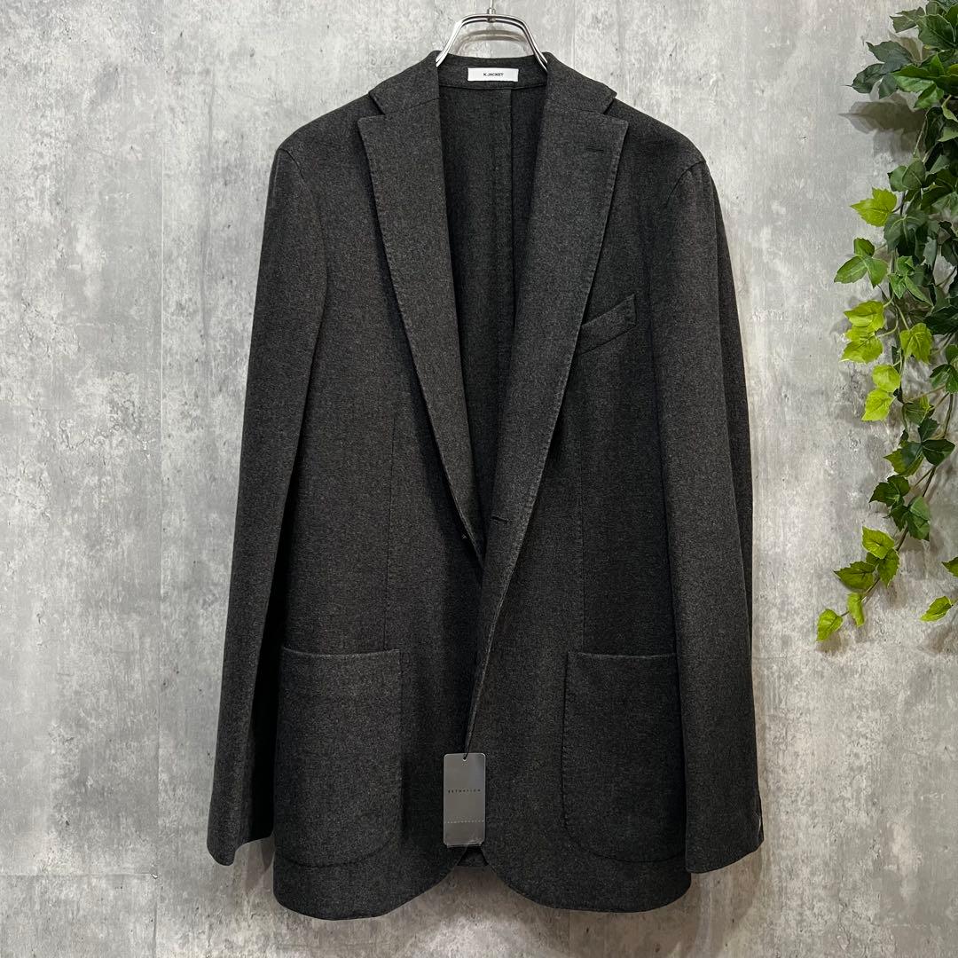 【新品定価20万】BOGLIOLI ボリオリ テーラードジャケット グレー 46 【新品定価20万】BOGLIOLI ボリオリ テーラードジャケット グレー 46