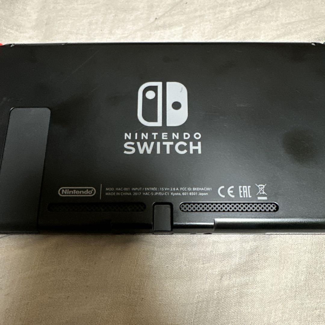 Nintendo Switch 本体 青/赤 付属品付き