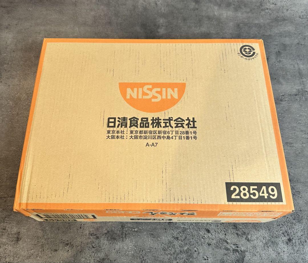 NISSIN みそきん 濃厚味噌 カップラーメン 1ケース 12個入り
