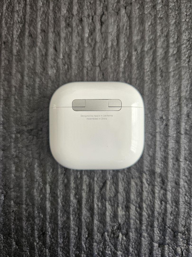 Apple AirPods4 ANC アクティブノイズキャンセリング　使用頻度小