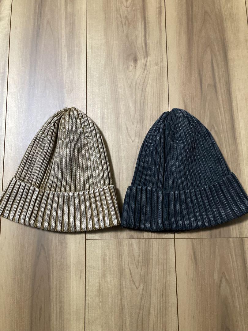NEW ERA リブカフニット イタリアンウォッシュ ニットキャップ　２個セット