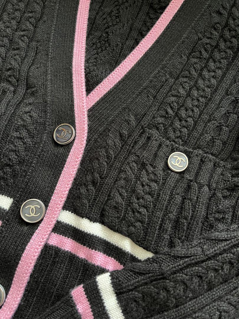 CHANEL カシミアコットンカーディガン