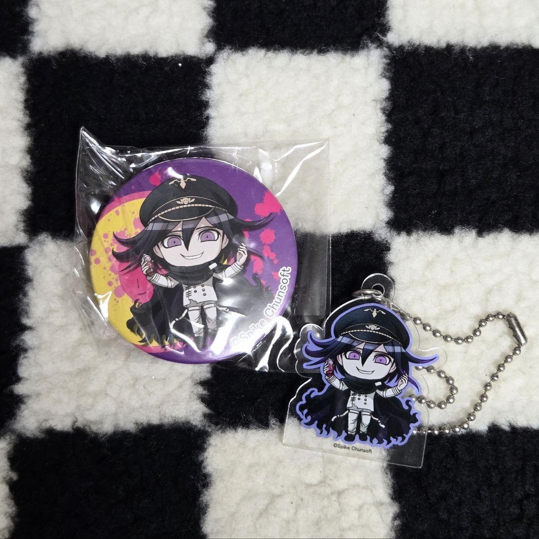 ニューダンガンロンパV3 王馬小吉 モノクマ AJ缶バッジ ニューダンガンロンパV3 みんなのコロシアイ新学期 - 王馬小吉