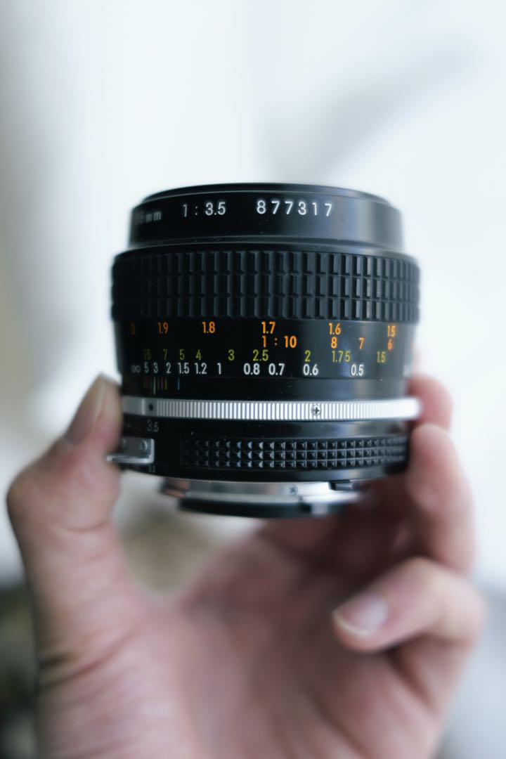 【美品】Ai Micro-Nikkor 55mmF3.5