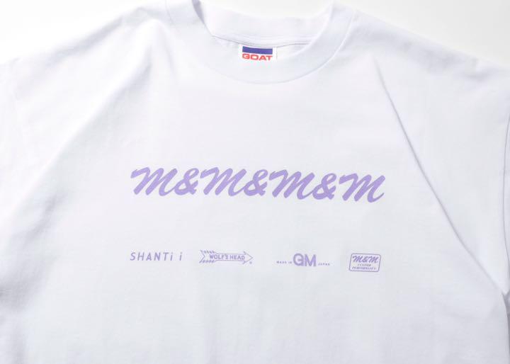M&M&M&M Tシャツ 新品 WOLF’S HEAD MADE IN GM