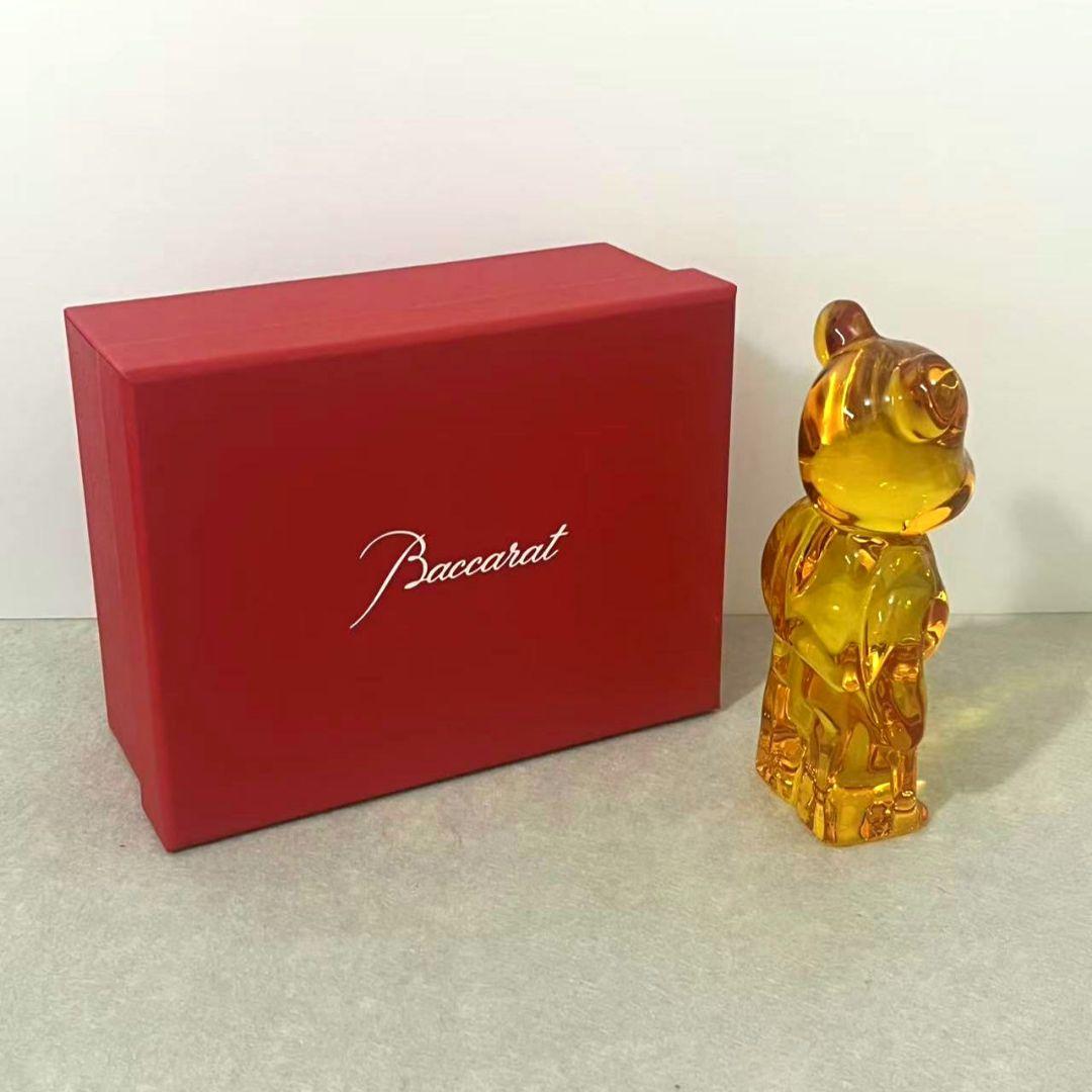 【美品】バカラ・ベアブリック・【黄色】 【美品】バカラ・ベアブリック・【黄色】