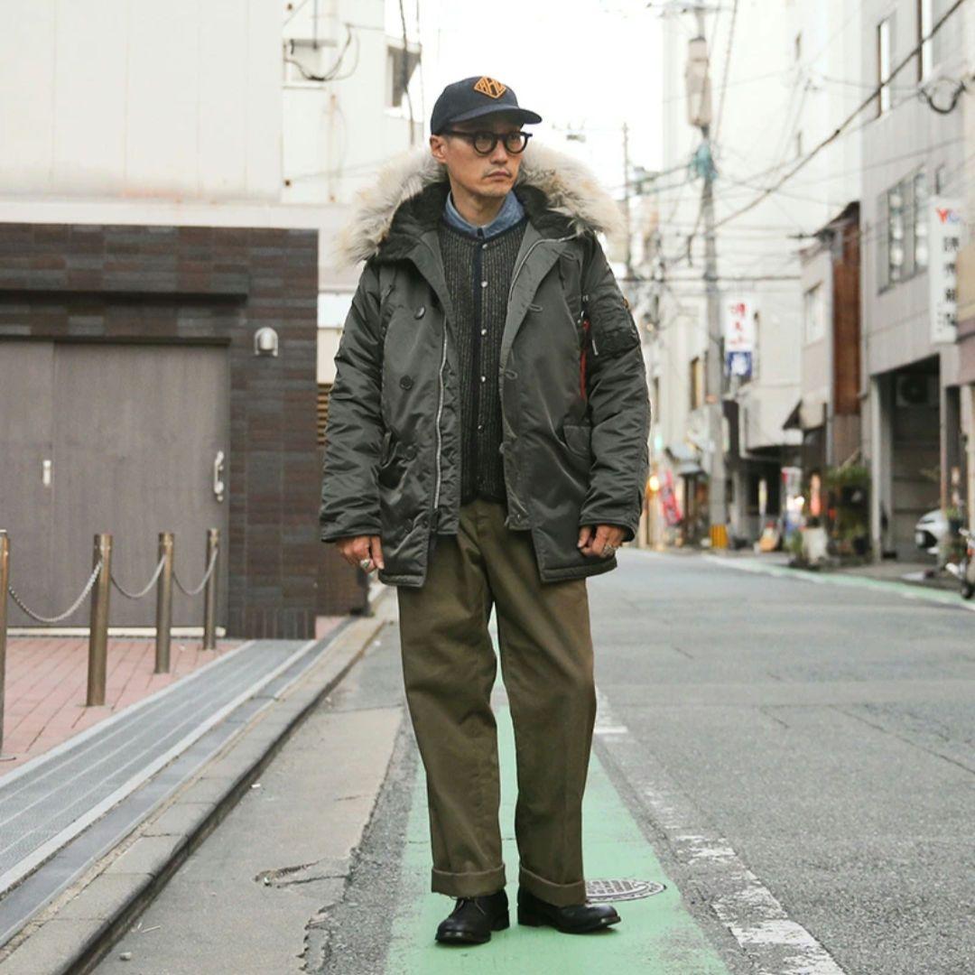 ◆美品 送料無料 ALPHA アルファ N3B N-3B XL ミリタリーJKT