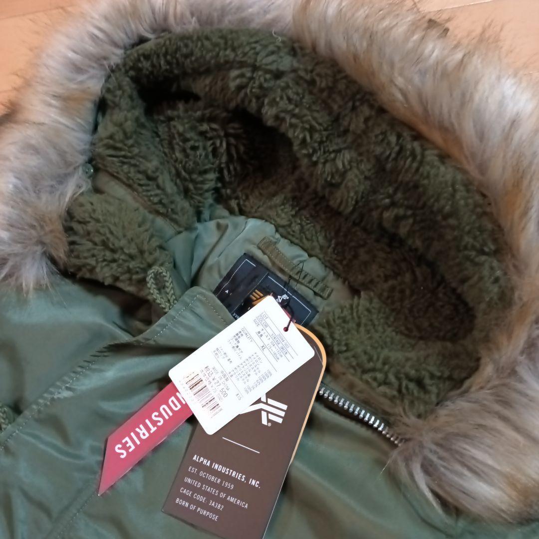◆美品 送料無料 ALPHA アルファ N3B N-3B XL ミリタリーJKT