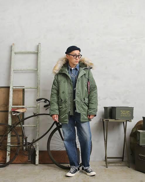 ◆美品 送料無料 ALPHA アルファ N3B N-3B XL ミリタリーJKT