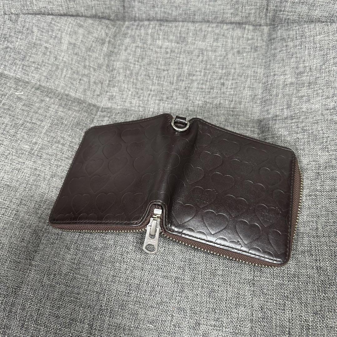 HUMAN MADE LEATHER WALLET 二つ折り財布