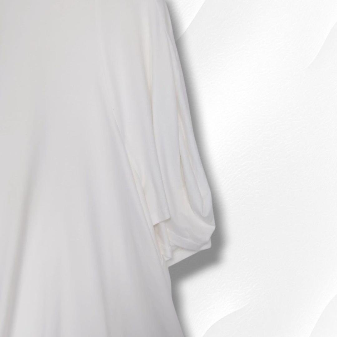 23ss　ENFOLD FLOWER SLEEVE PULL Tシャツ
