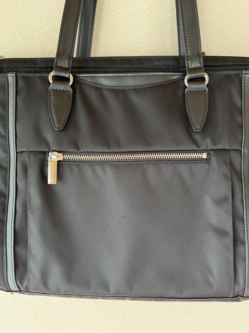 【美品】ace. レディースA4黒バッグ