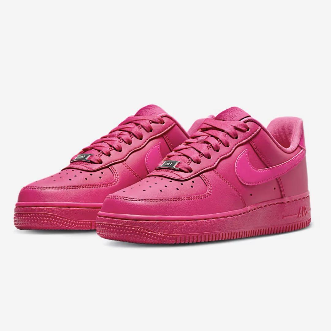 NIKE エアフォース　ピンク　ファイヤーベリー