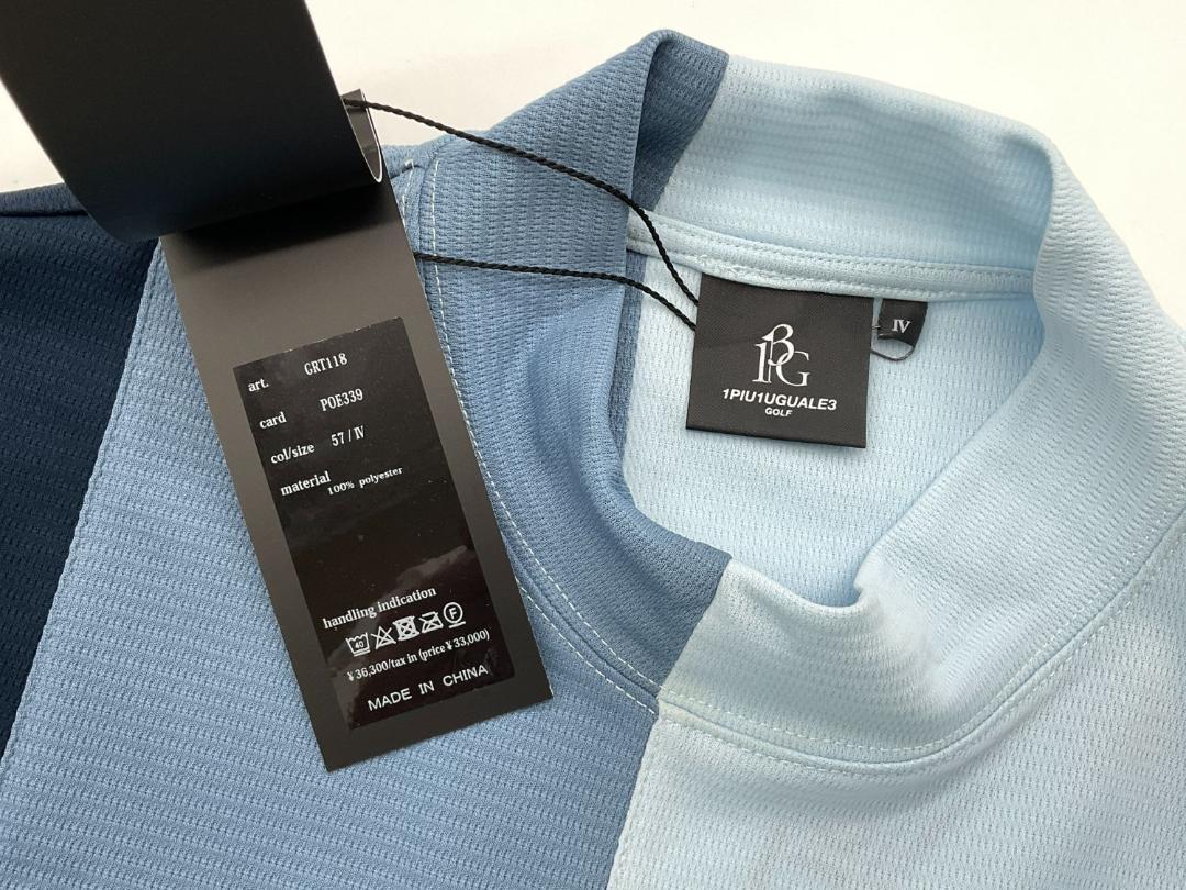 【未使用品】1PIU1UGUALE3　GOLF 戸賀敬城コラボ 半袖シャツ