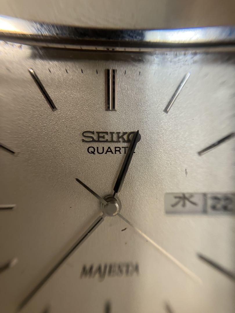 【新品電池】 SEIKO MAJESTA メンズ 腕時計 オクタゴン 動作確認済