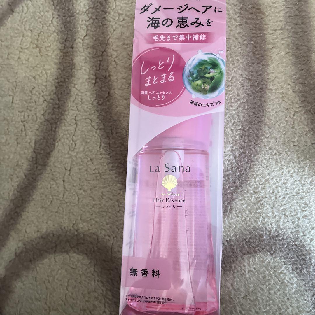 ラサーナ海藻ヘアエッセンス無香料 Lサイズ　120ml3本セット