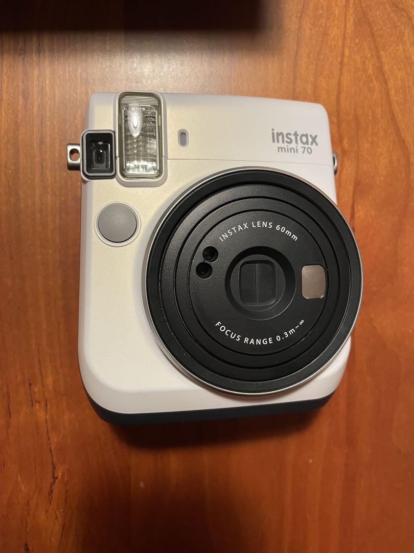 2025年新作アイテムが続々登場 instax mini70】 チェキ ほぼ新品 フィルム・箱・説明書付き フィルムカメラ