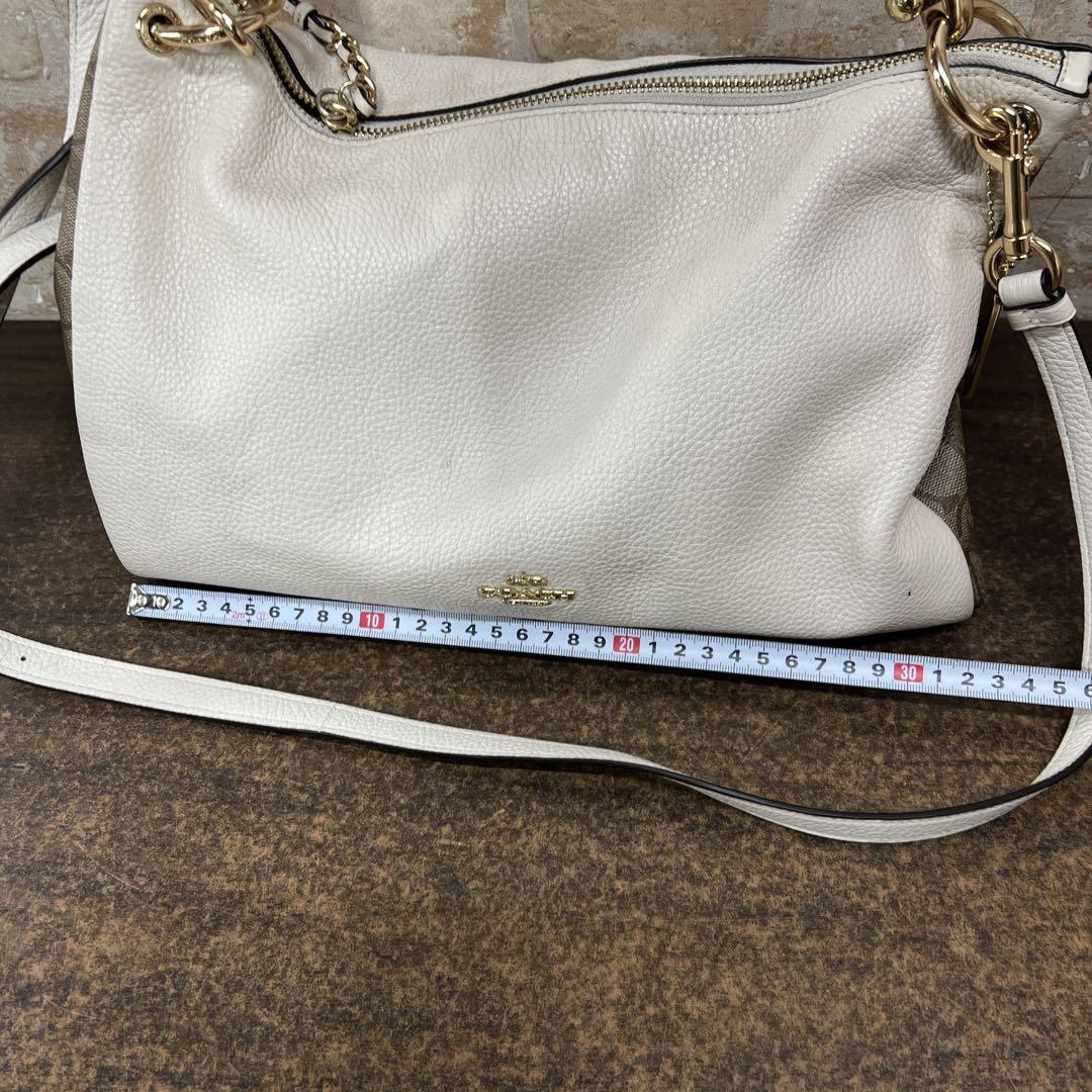 used】 COACH コーチ ショルダーバッグ スネーク F77692 - メルカリ
