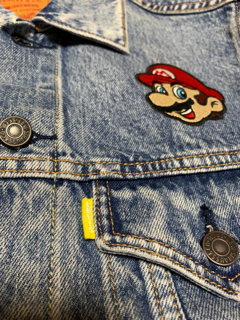 Levi's リーバイス スーパーマリオコラボ デニムジャケット サイズS タグ