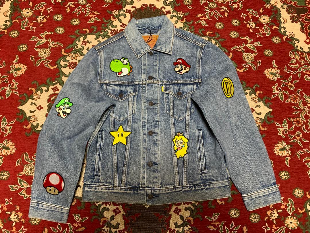 Levi's リーバイス スーパーマリオコラボ デニムジャケット サイズS タグ