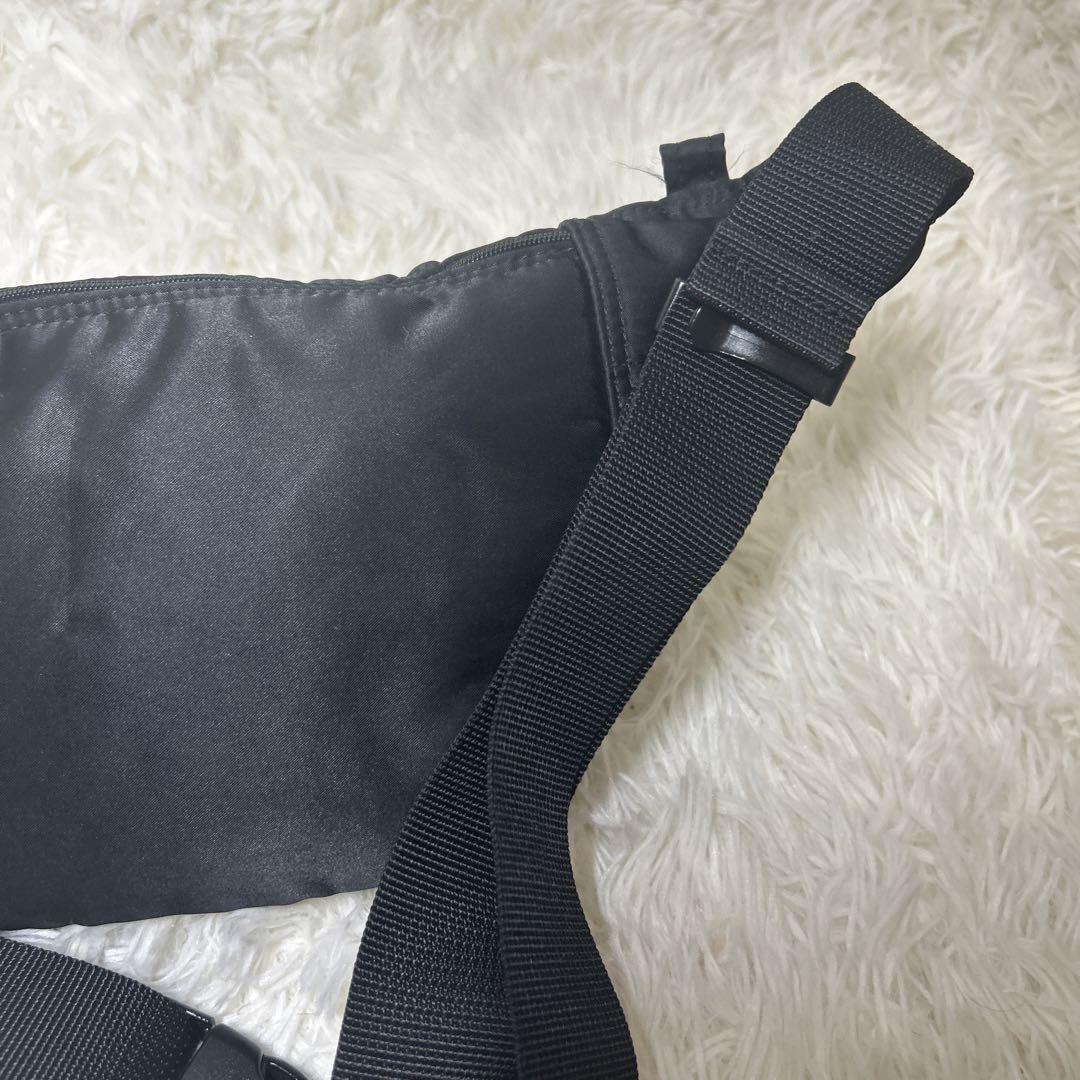 【美品】PORTER ポーター　黒　タンカー ボディバッグ （L）